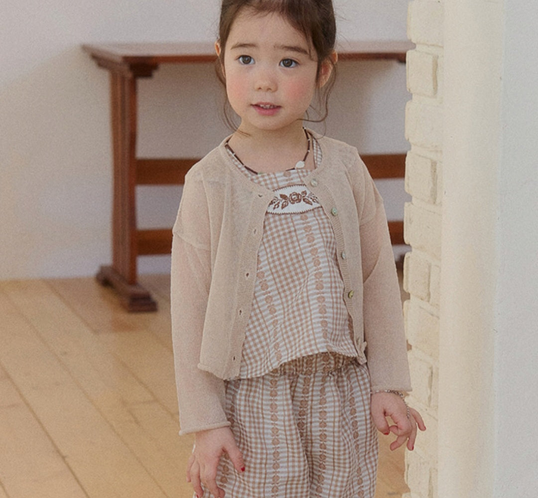 Mardi Amber Summer Linen Cardigan
