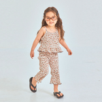 Fruit Market Leopard Print Pleated Set-up 26 Summer