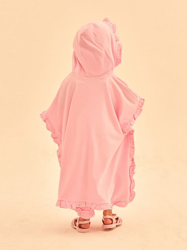 [Care Bear] Lovely Care Bears Frill Hood Beach Towel