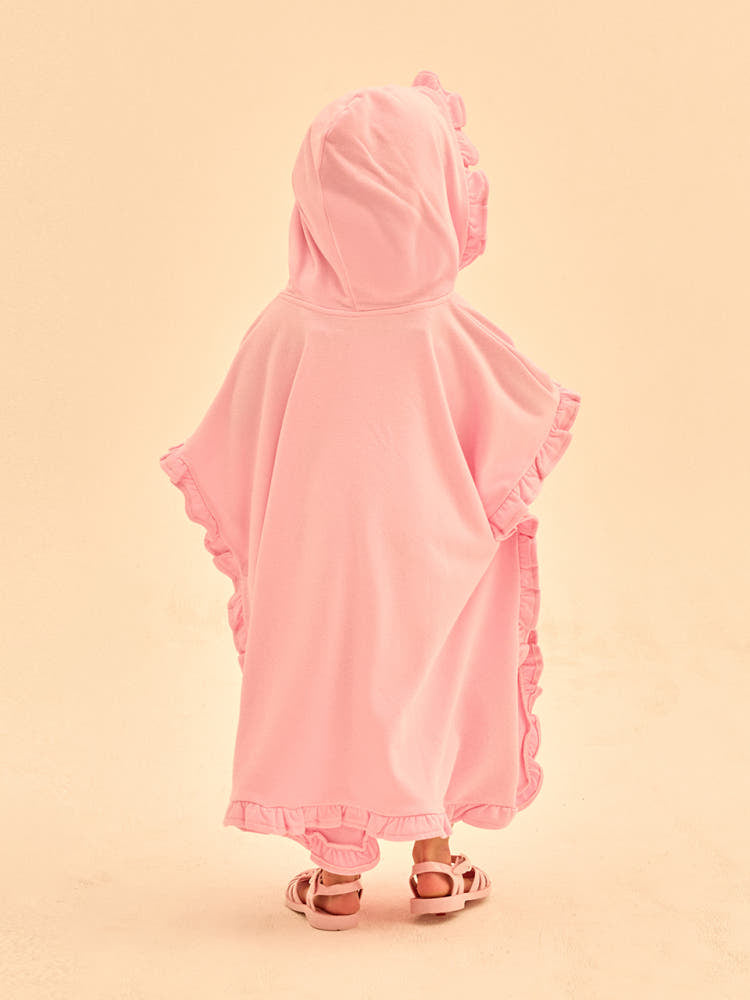 [Care Bear] Lovely Care Bears Frill Hood Beach Towel