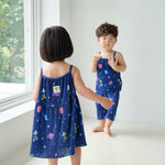 [6/26~Sequential Shipping][Pre-order] Space Sleeveless Pleated Dress