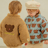 Cute beary versible jumper