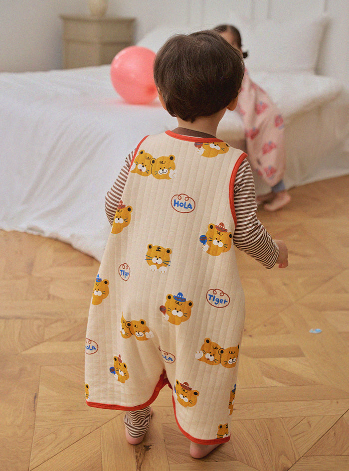 Hoho Tiger Sleeping vest  24FW