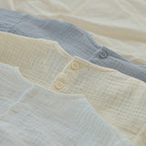 Essential Natural Cotton Short Sleeve Shirt