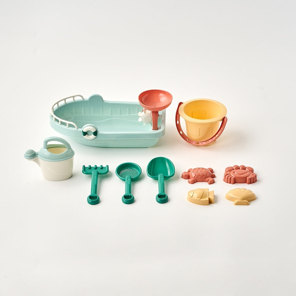 Sand Toy Sailboat Set 11PCS NEW Color_PY0926001