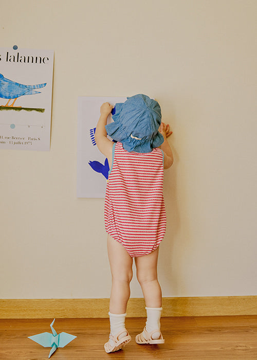 Lunie Romper_Red