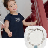 Mardi Amber Gluciel Bead Bracelet