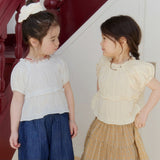 Mardi Amber Ariko Frill Blouse