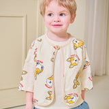 可愛的狗狗開襟衫