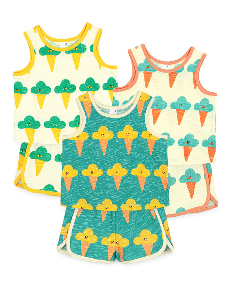 [Pimpoyo] Gelato Top & Bottom Set