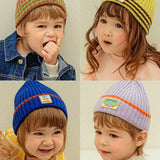 Tree and bear beanie hat