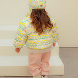 Plaquilting padding jumper (hat SET)