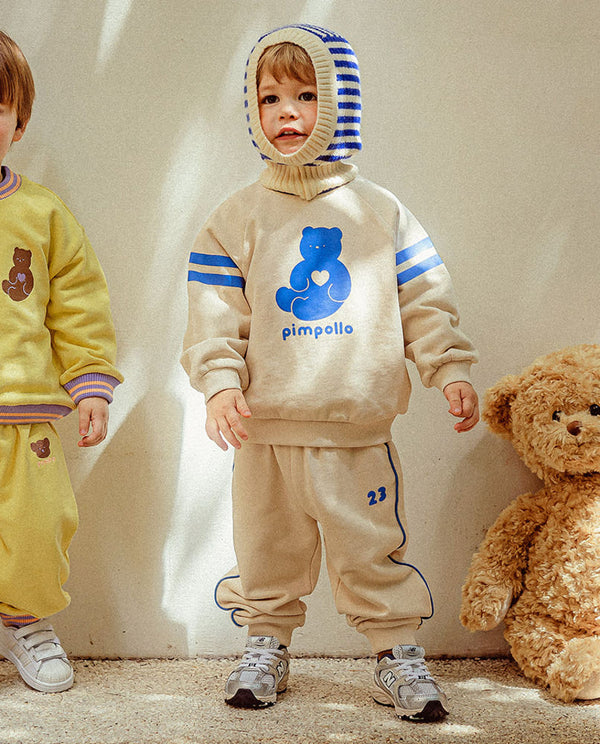 [Pimpollo] Jelly bear upper and lower clothing set