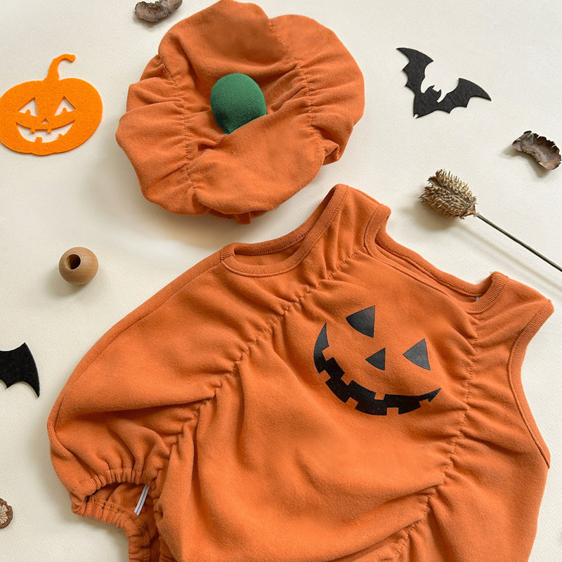 2-piece fluffy pumpkin set