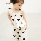 [Pimpollo] Love wendy top and bottom set