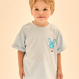 [Care Bear] Swift Heart Rabbit Roll Up T-Shirt