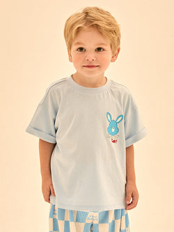 [Care Bear] Swift Heart Rabbit Roll Up T-Shirt