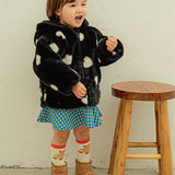 Welsh heart fur jumper Ivory