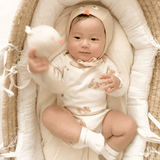 Iki cute and soft rattle attachment doll