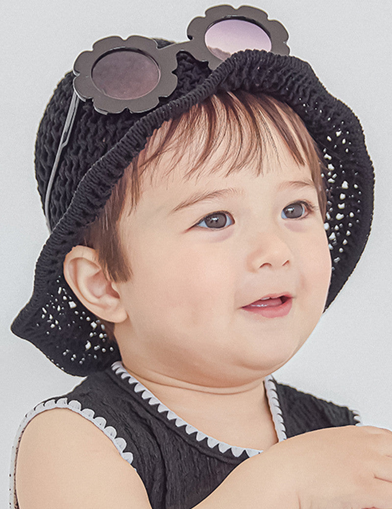 Airy Net Bucket Hat_Black