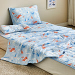 3°C) Super Extreme Cool PCM Nap Blanket 100*150 Sunny Days Blue_CZ0226025