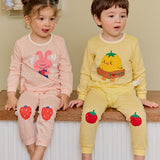 Berry Bunny jacquard (24SS) indoor wear set