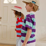 Apple Smile Vivid Collared T-shirt Mint