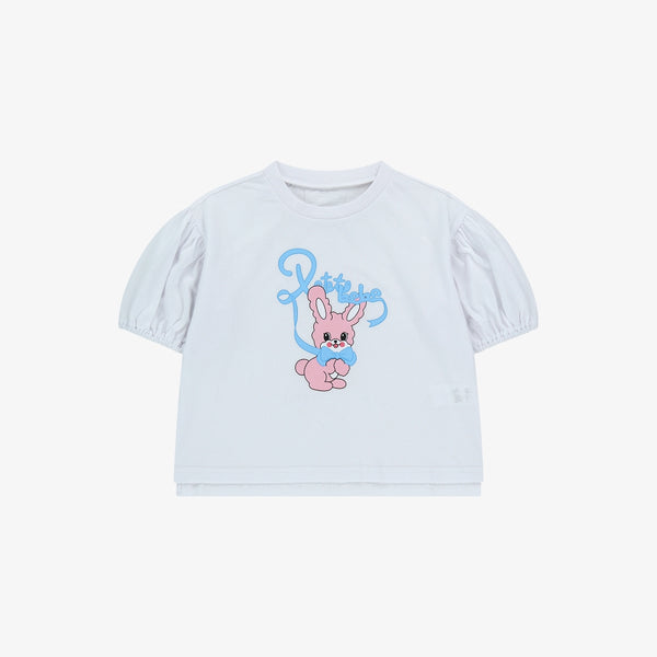 Tropical Puff T-shirt White