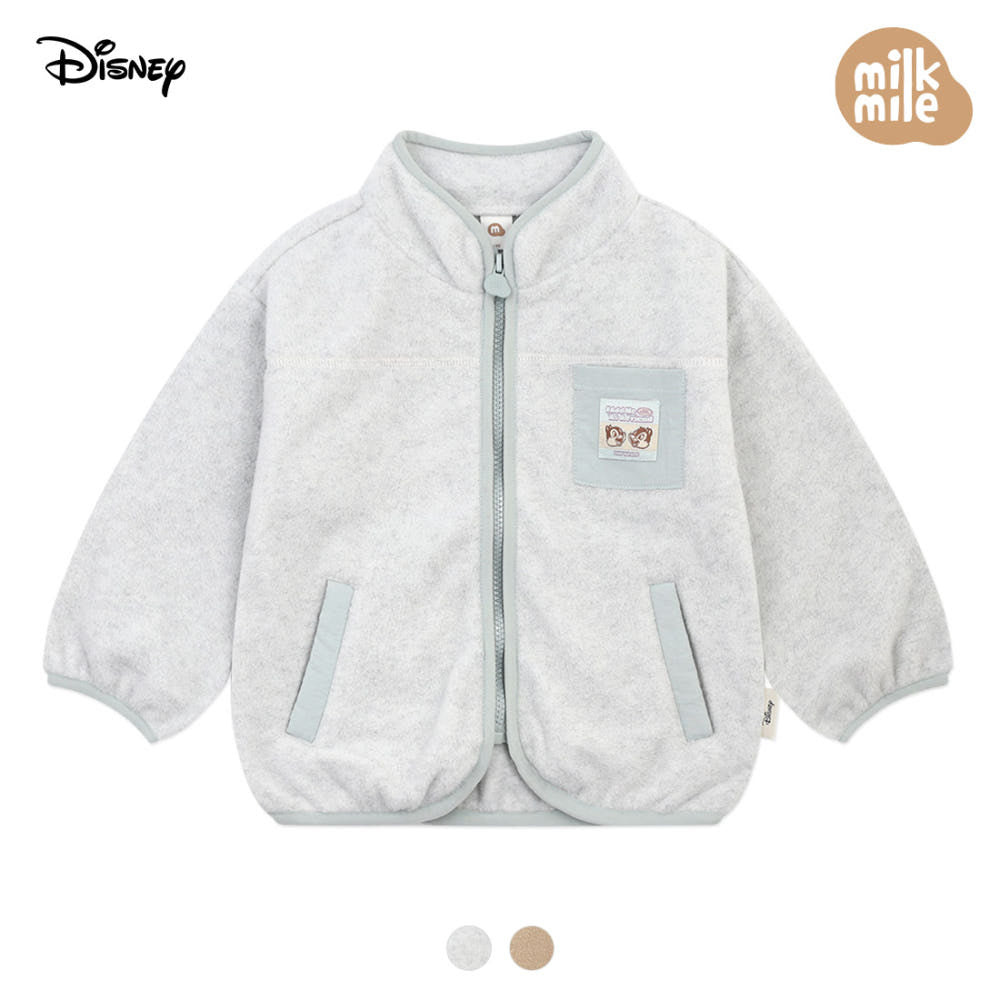 [Milk Mile] [Disney] Chip and Dale Giggle Powdery Polar Fleece Jumper