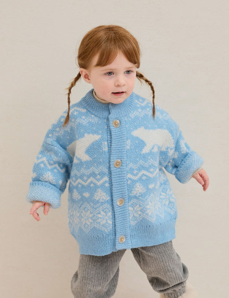 [Milk Mile] Winter Bearco Wichan Sweater Cardigan