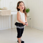 Milk Dot Sleeveless T-shirt_3COLORS