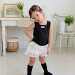 Milk Dot Sleeveless T-shirt_3COLORS