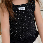 Milk Dot Sleeveless T-shirt_3COLORS