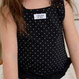 Milk Dot Sleeveless T-shirt_3COLORS