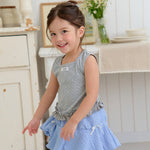 Milk Dot Sleeveless T-shirt_3COLORS