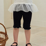 Dot Bootcut Pants_3COLORS
