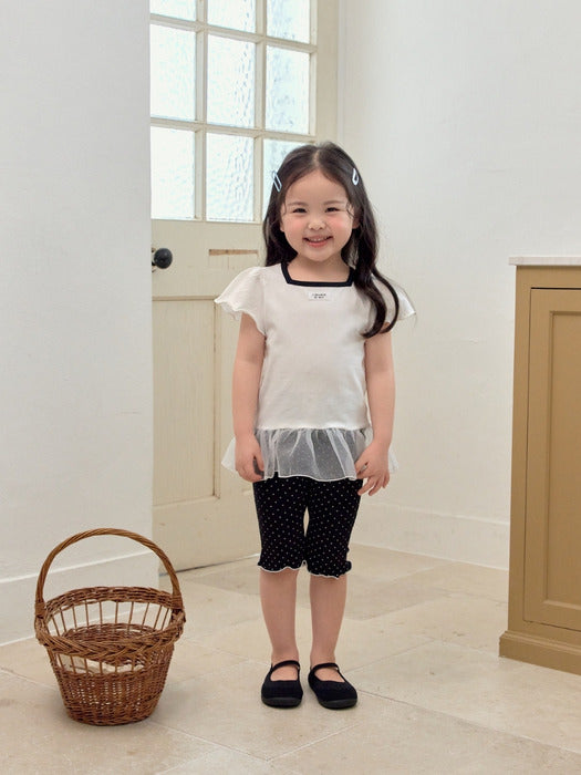 Dot Bootcut Pants_3COLORS