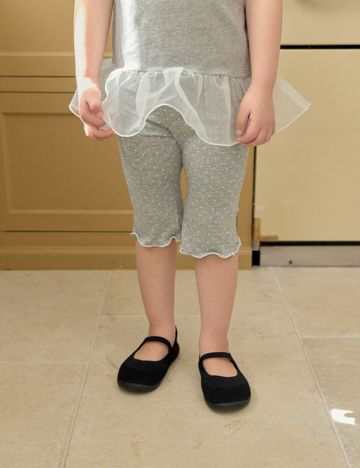 Dot Bootcut Pants_3COLORS