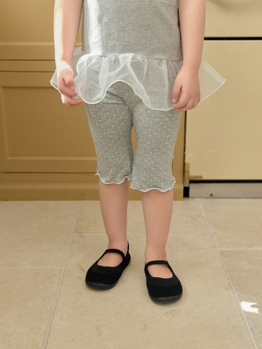 Dot Bootcut Pants_3COLORS