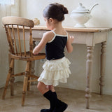 Dot Tiered Skirt_3COLORS