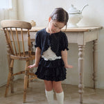 Dot Tiered Skirt_3COLORS