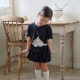 Dot Tiered Skirt_3COLORS