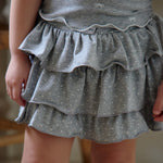 Dot Tiered Skirt_3COLORS