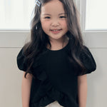 Cross Frill T-shirt_2 COLORS