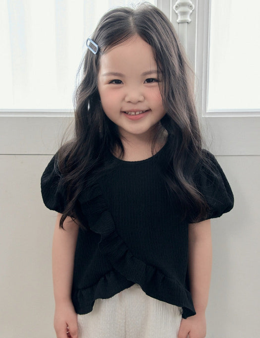 Cross Frill T-shirt_2 COLORS
