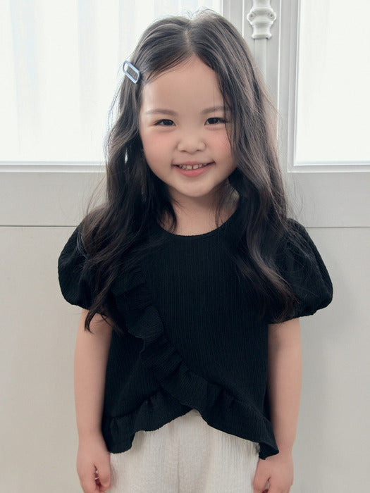 Cross Frill T-shirt_2 COLORS