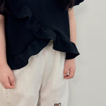 Cross Frill T-shirt_2 COLORS