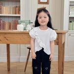 Cross Frill T-shirt_2 COLORS