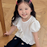 Cross Frill T-shirt_2 COLORS