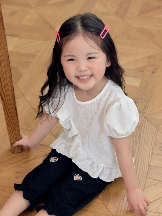 Cross Frill T-shirt_2 COLORS